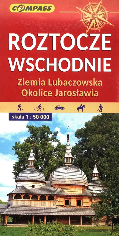 Książka - Mapa - Roztocze Wschodnie 1:50 000 BR