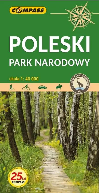 Książka - Mapa tur. - Poleski Park Narodowy 1:40 000 w.3