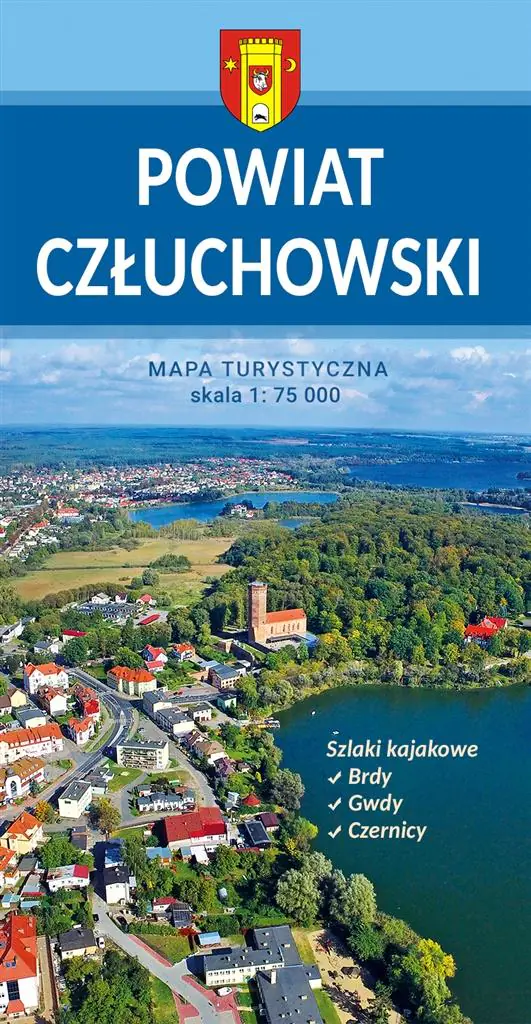 Książka - Mapa turystyczna Powiat Człuchowski 1:75 000