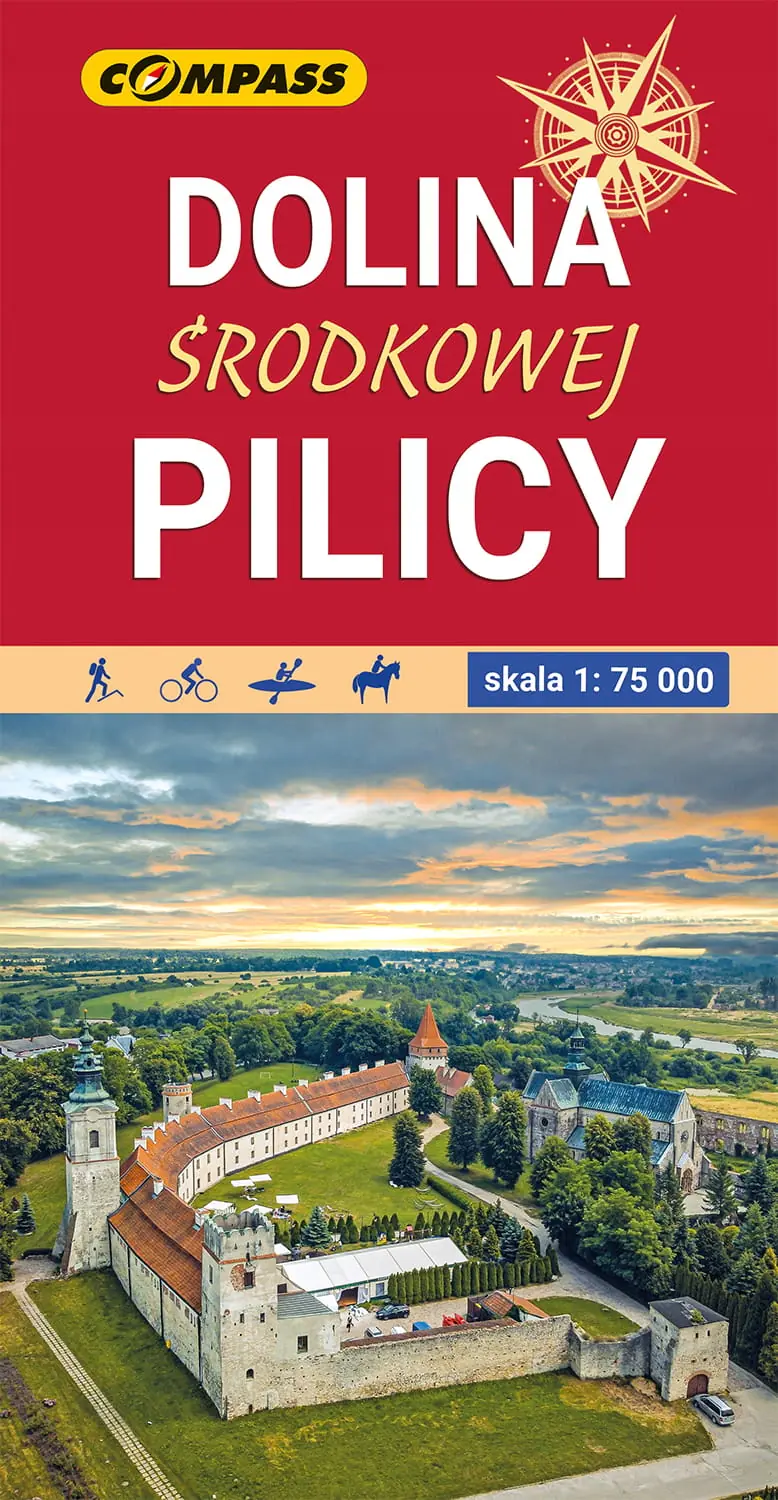 Książka - Mapa - Dolina Środkowej Pilicy 1:75 000