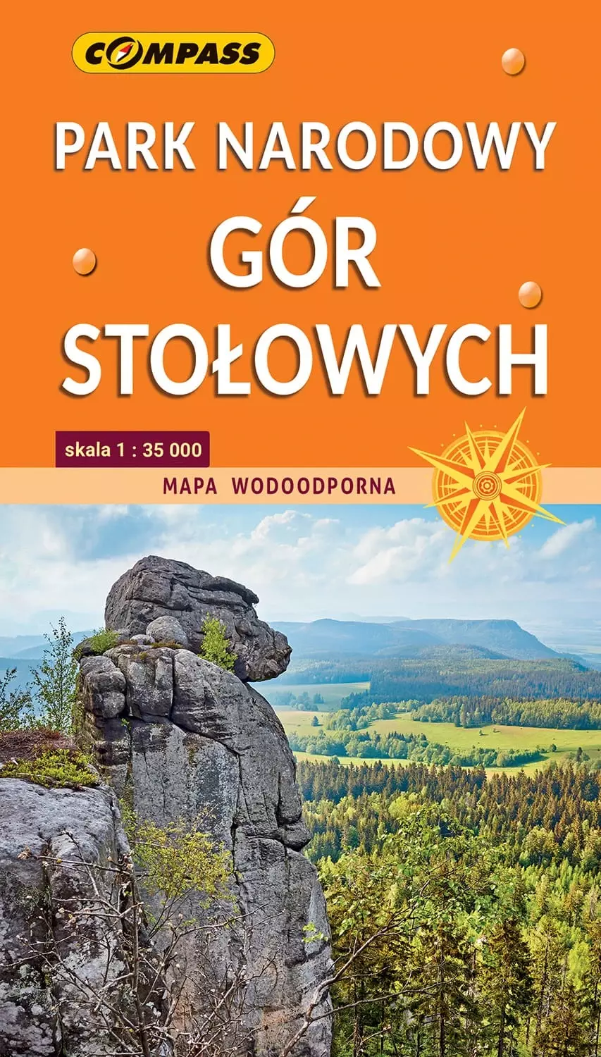 Książka - Park Narodowy Gór Stołowych. Mapa kieszon.1:35 000