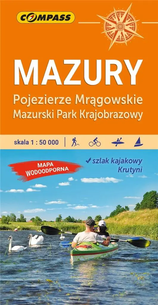 Książka - Mazury Pojezierze Mrągowskie Mazurski Park Krajobrazowy