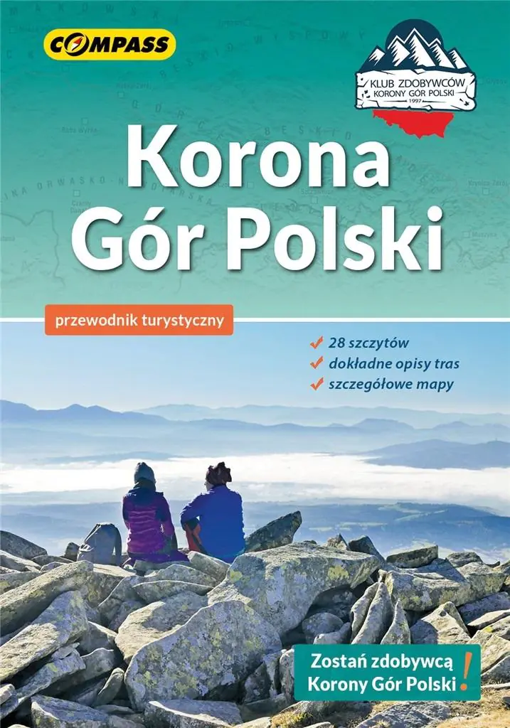 Książka - Przewodnik tur. - Korona Gór Polski w.2023