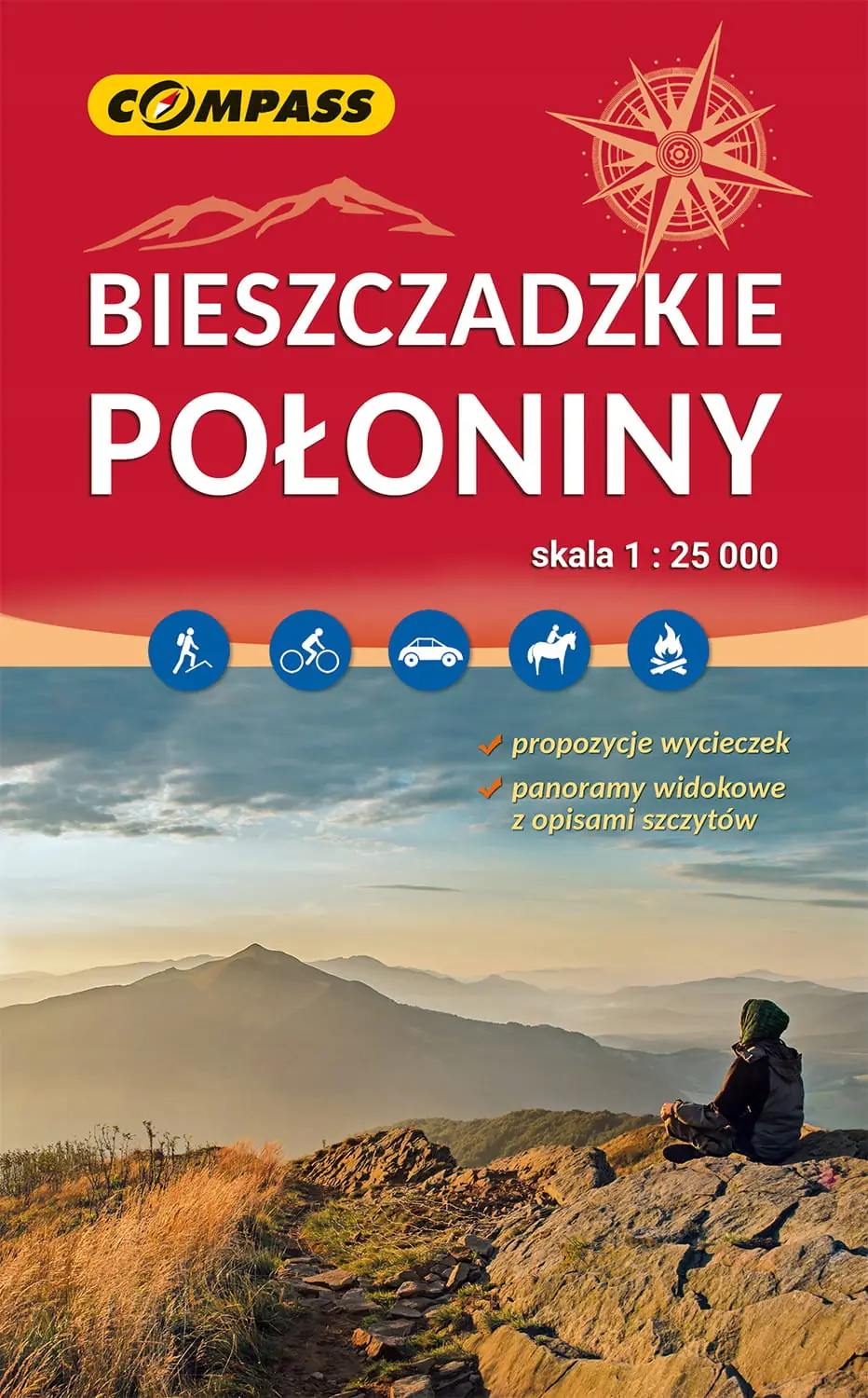 Książka - Bieszczadzkie połoniny