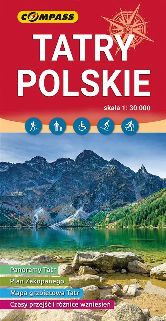 Książka - Mapa - Tatry Polskie 1:30 000