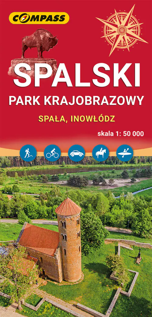Książka - Mapa - Spalski Park Krajobrazowy 1:50 000