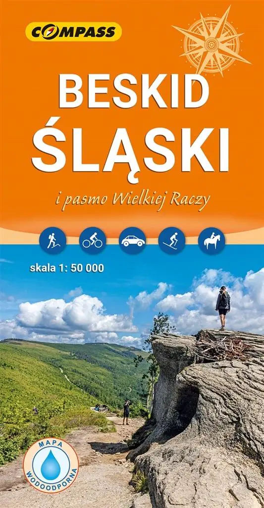 Książka - Beskid Śląski i Pasmo Wielkiej Raczy 1:50 000