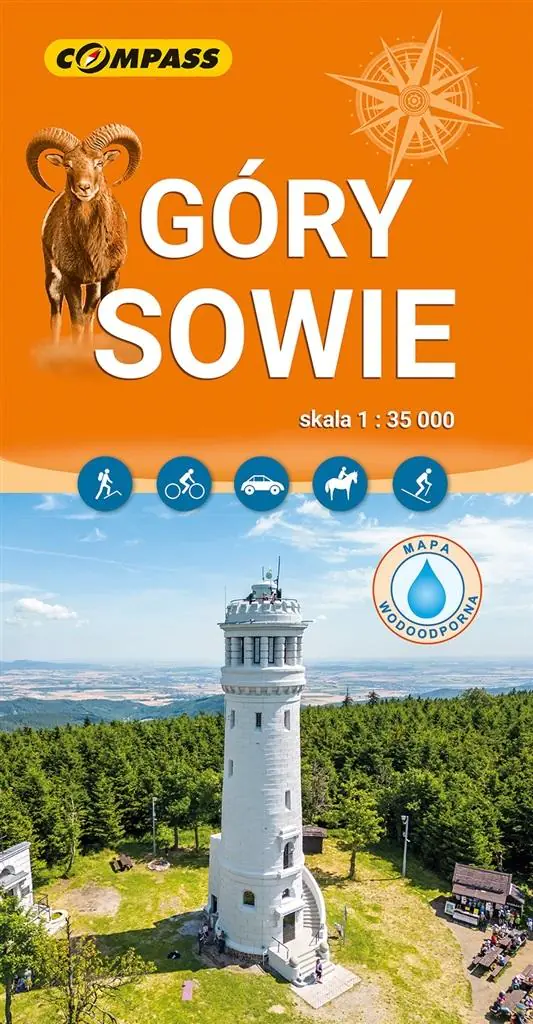 Książka - Mapa - Góry Sowie 1:35 000