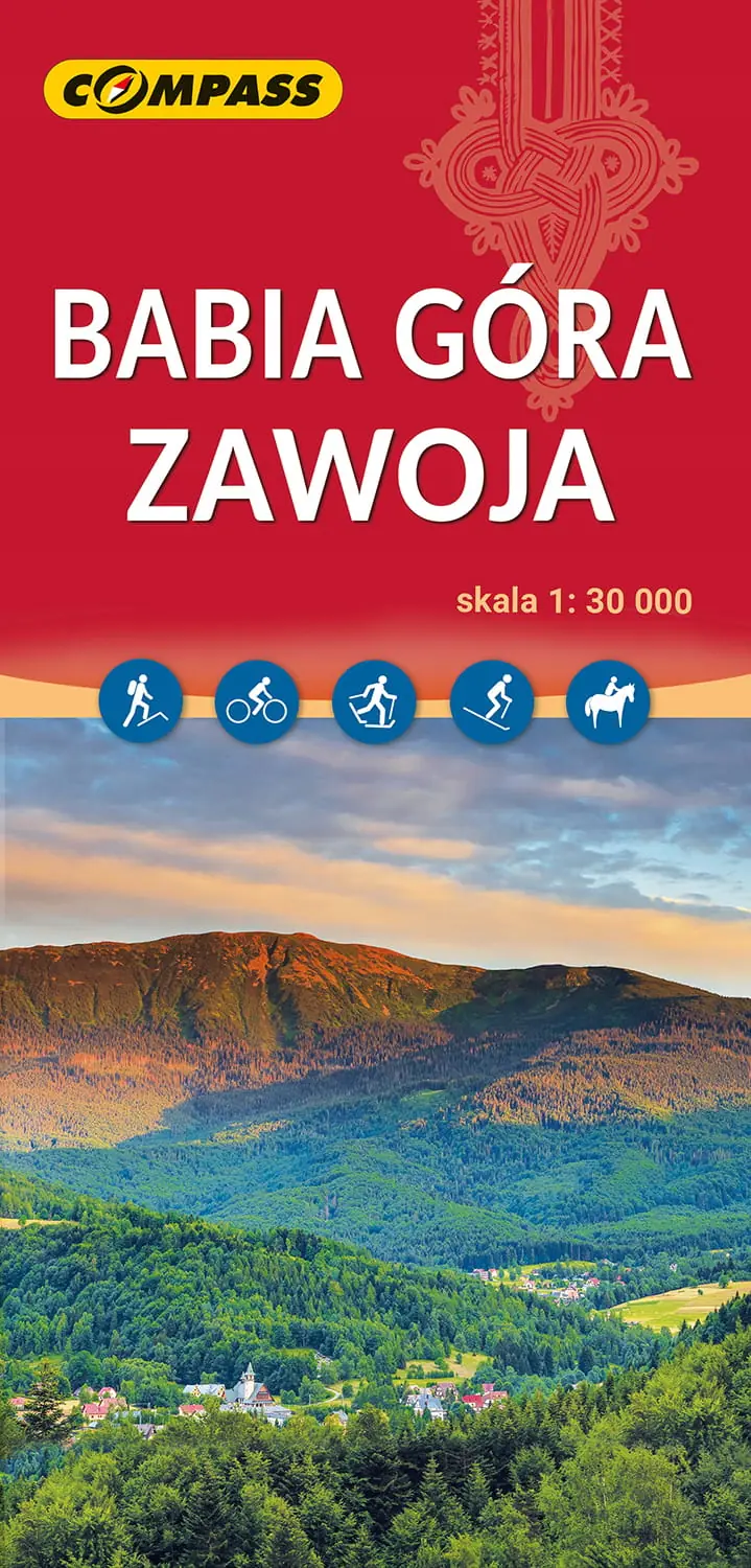 Książka - Mapa - Babia Góra Zawoja 1:30 000
