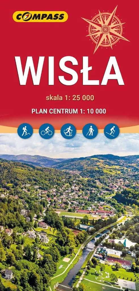 Książka - Wisła mapa skala 1 : 25000