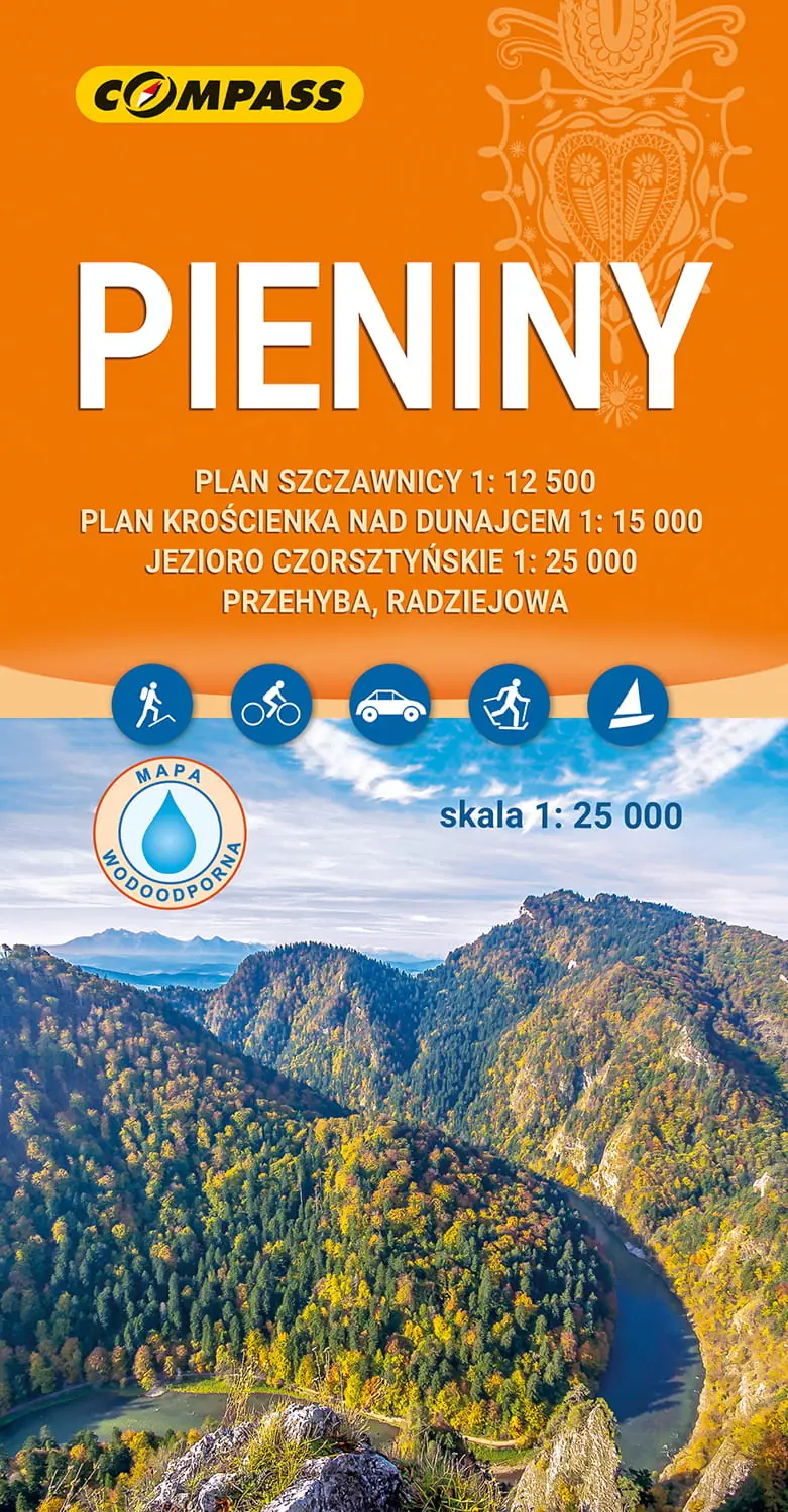Książka - Pieniny 1:25'000