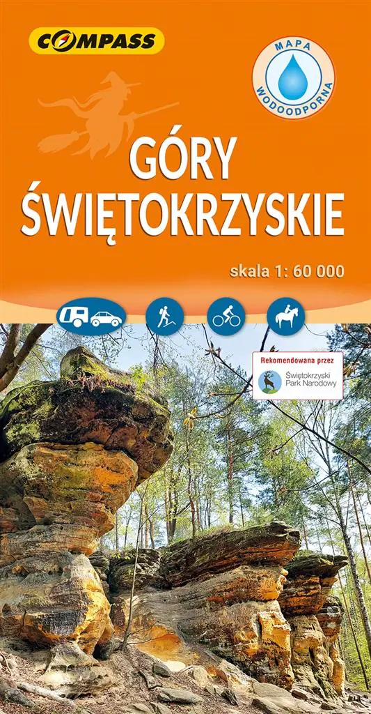 Książka - Góry Świętokrzyskie 1:60 000