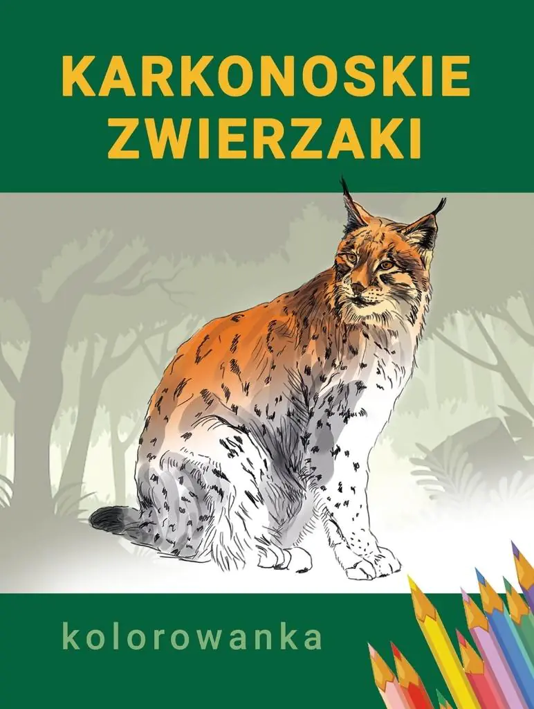 Książka - Kolorowanka Karkonoskie zwierzaki