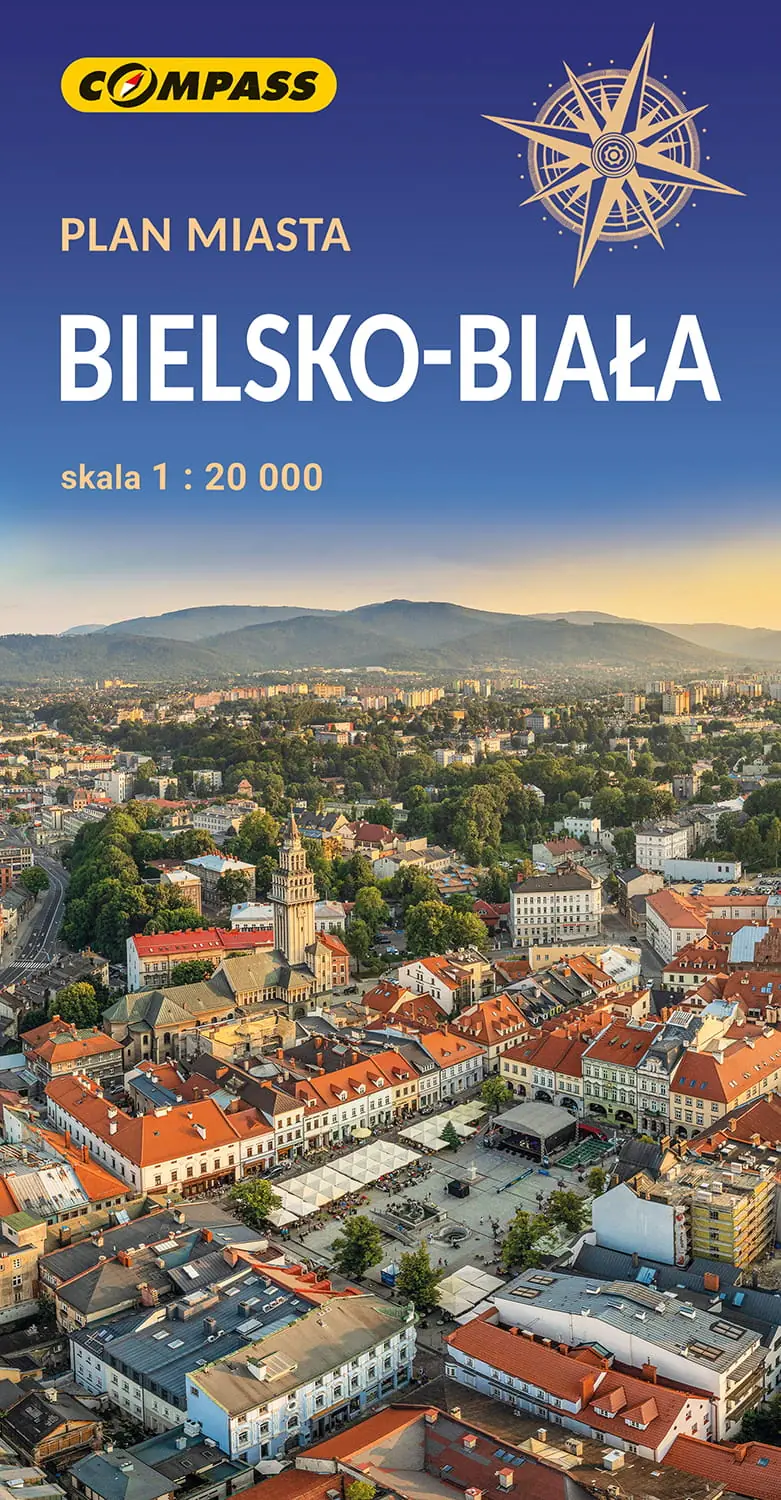 Książka - Plan miasta - Bielsko-Biała 1:20 000
