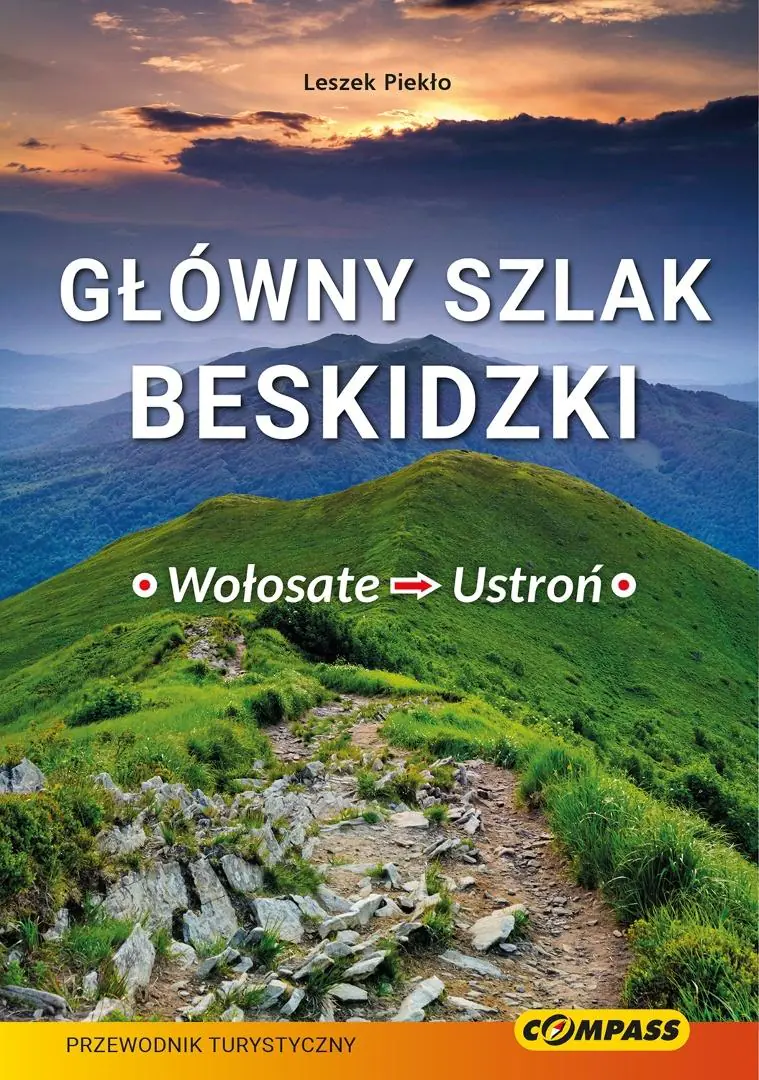 Książka - Główny Szlak Beskidzki Wołosate-Ustroń przewodnik