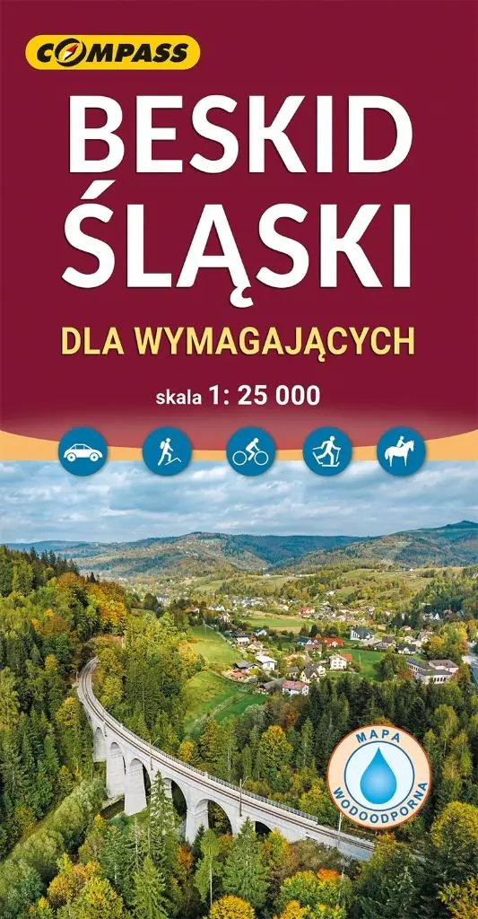 Książka - Mapa - Beskid Śląski dla wymagających 1:25 000