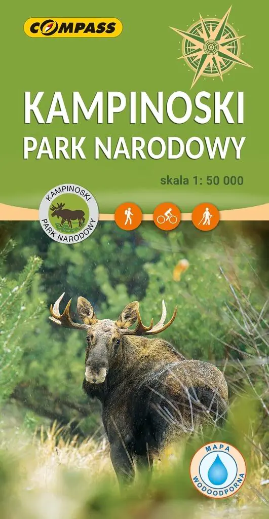 Książka - Mapa - Kampinoski Park Narodowy 1:50 000