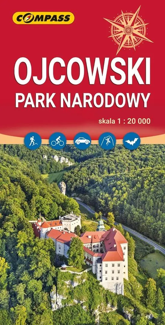 Książka - Ojcowski Park Narodowy. Mapa turystyczna w skali 1:20 000