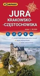 Książka - Jura Krakowsko-Częstochowska. Mapa turystyczna w skali 1:50 000