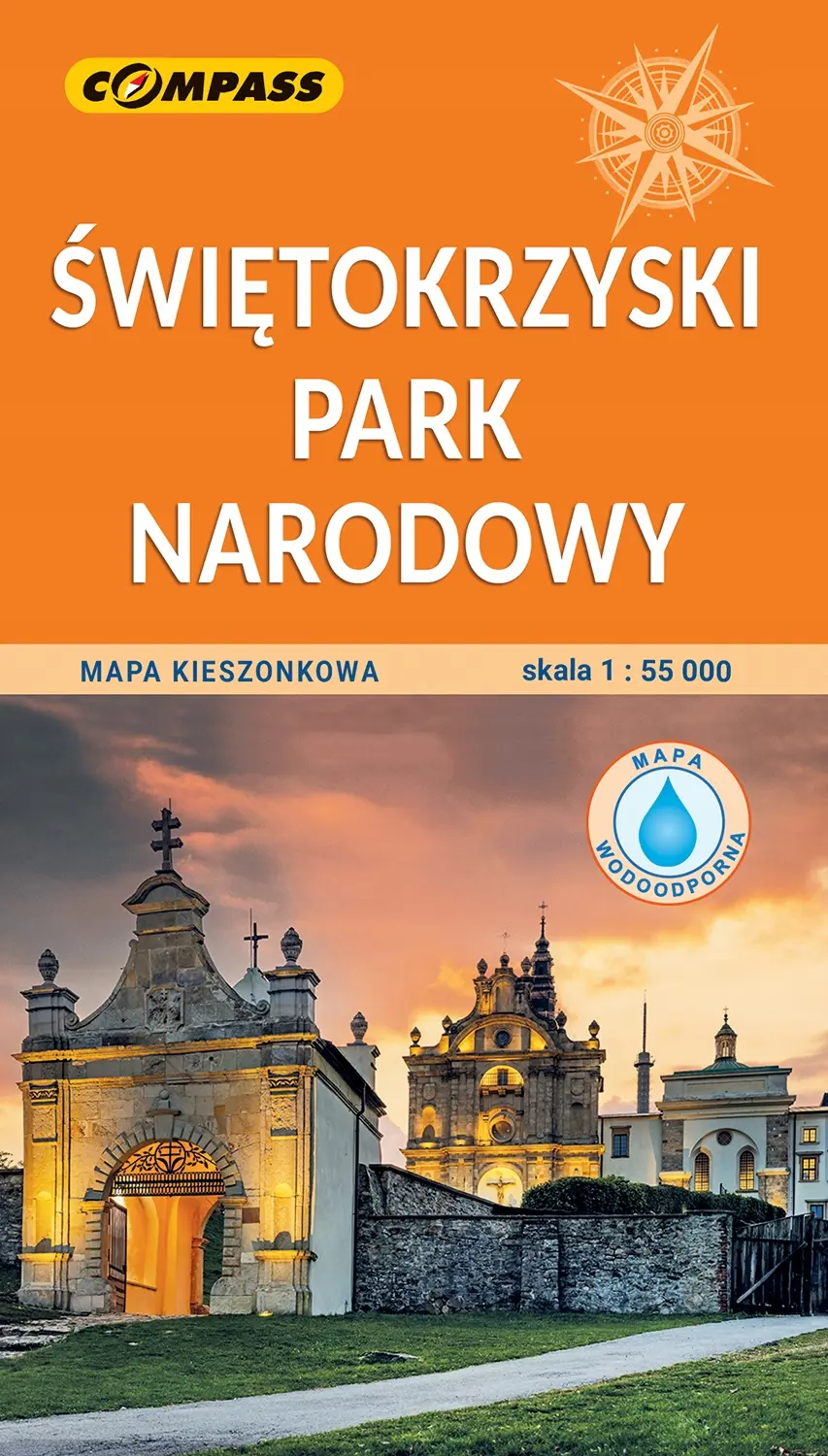 Książka - Świętokrzyski Park Narodowy. Mapa kieszonkowa w skali 1:55 000 (wersja wodoodporna)