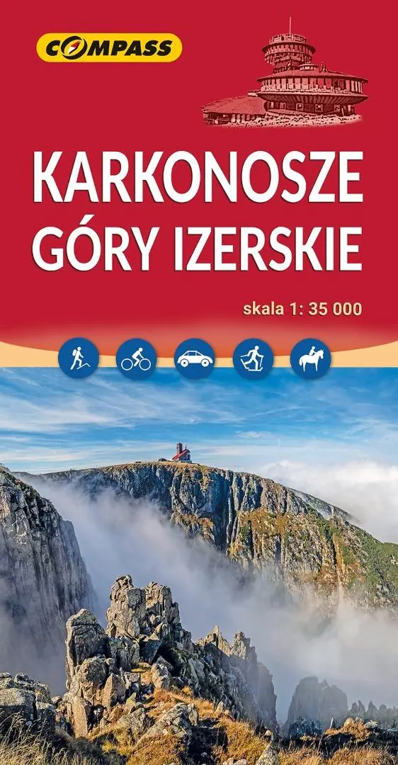 Książka - Mapa Tur. - Karkonosze, Góry Izerskie 1:35 000