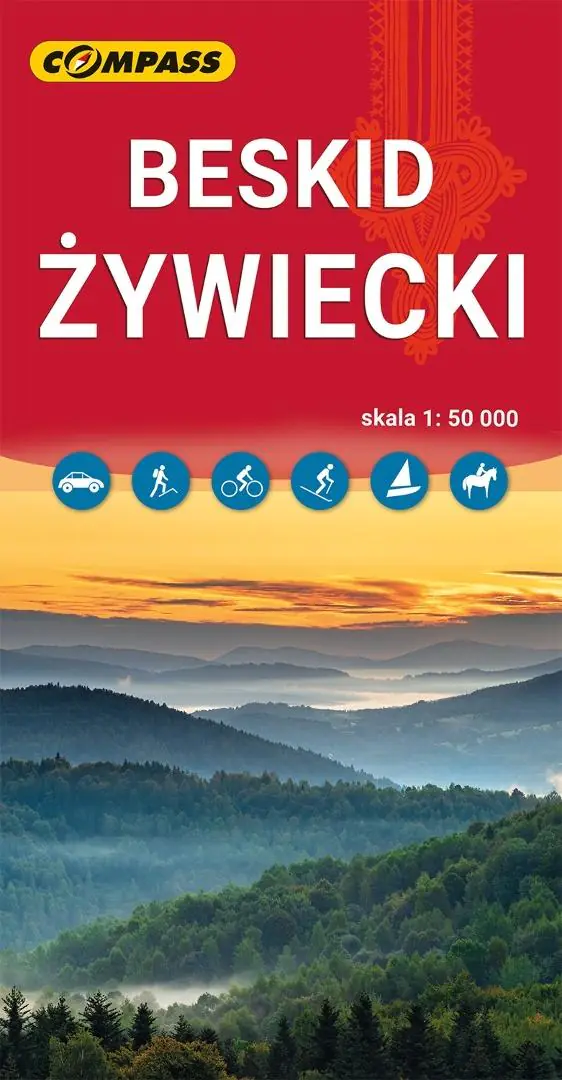 Książka - Beskid Żywiecki. Mapa turystyczna w skali 1: 50 000