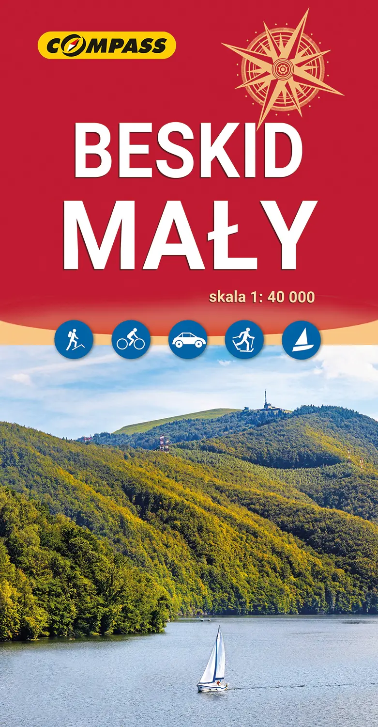 Książka - Beskid Mały. Mapa turystyczna w skali 1: 40 000