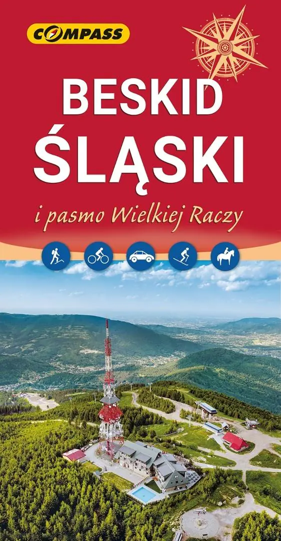 Książka - Beskid Śląski i Pasmo Wielkiej Raczy. Mapa turystyczna w skali 1: 50 000