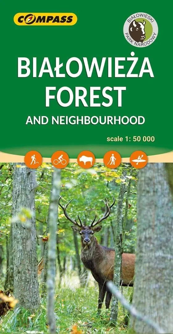 Książka - Białowieża Forest Neighbourhood 1:50 000 w.5