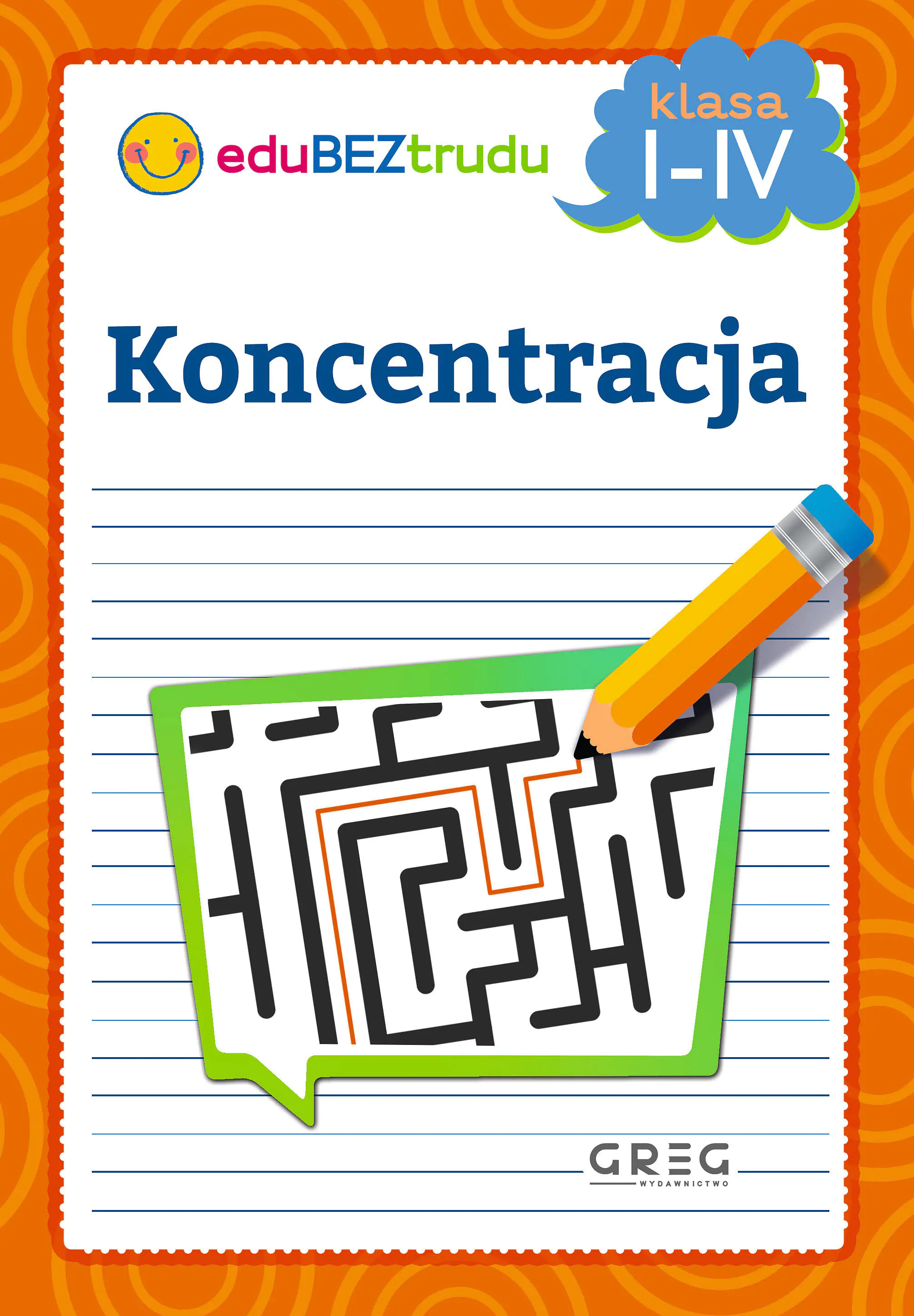 Książka - Koncentracja - klasy 1-4