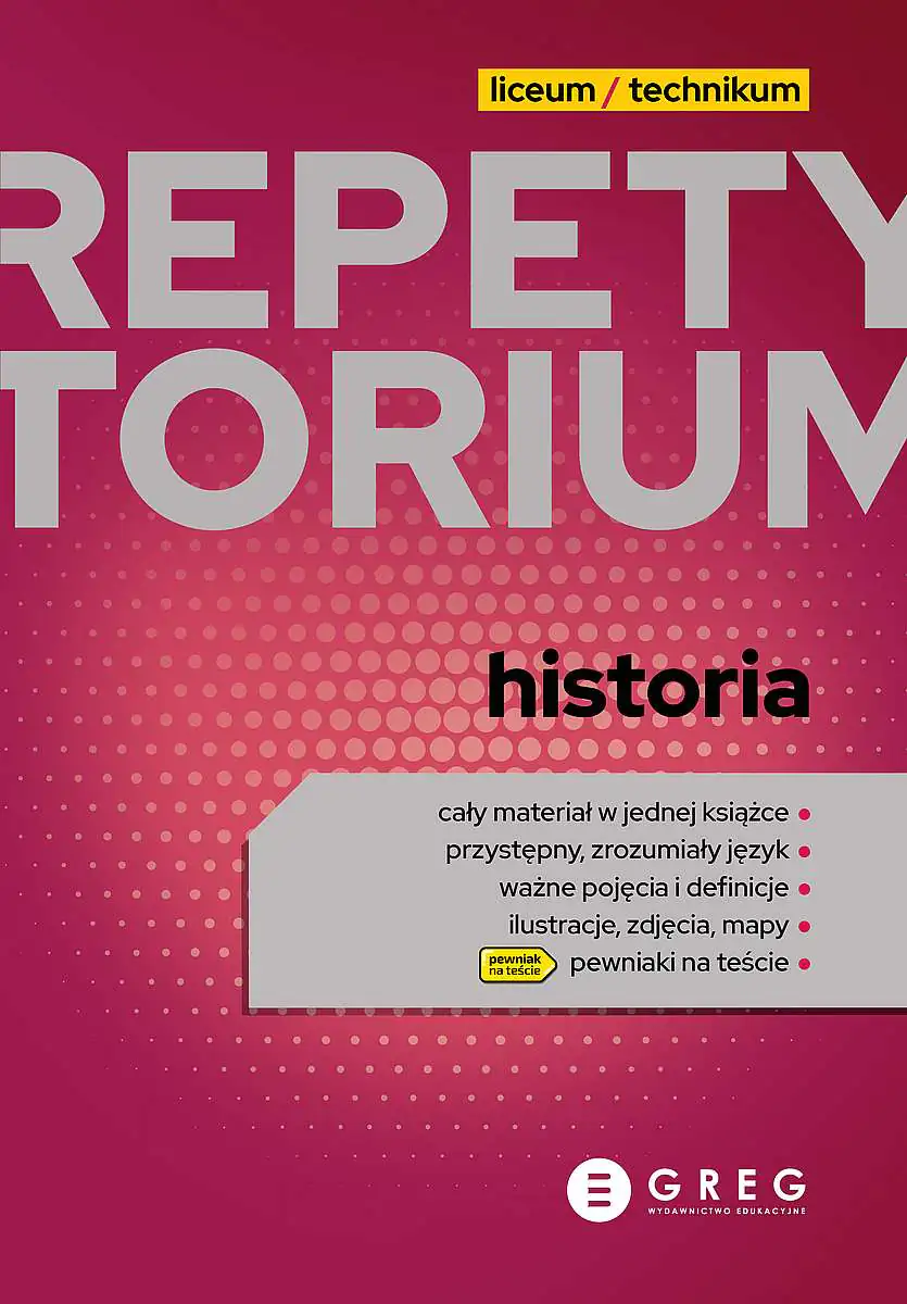 Książka - Historia. Repetytorium. Liceum i technikum
