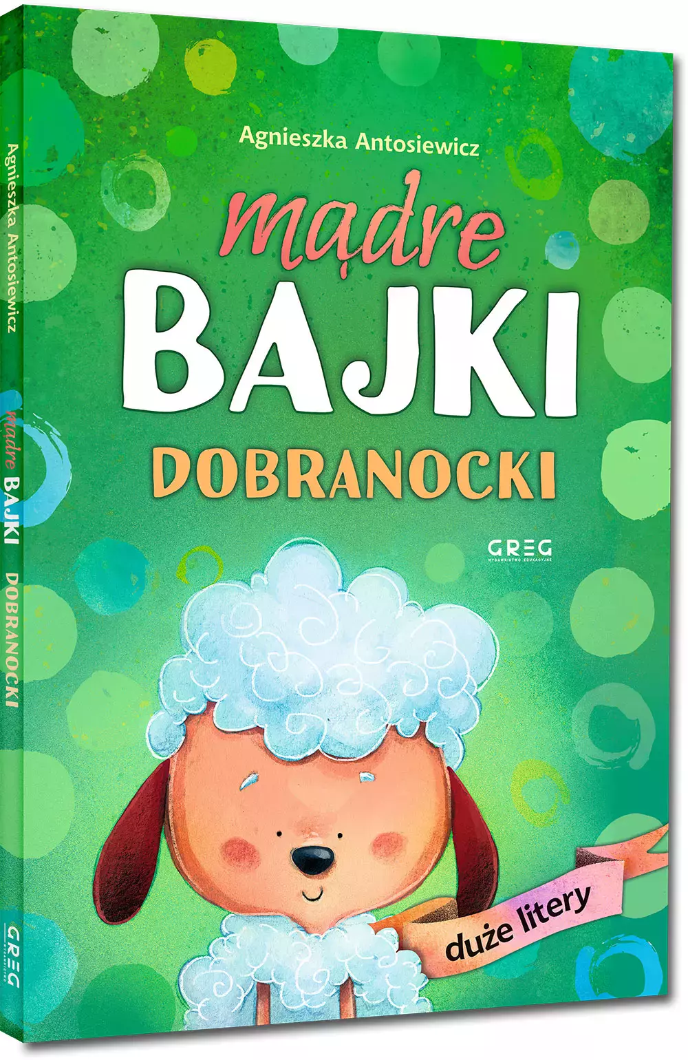 Książka - Dobranocki. Mądre bajki. DUŻE litery
