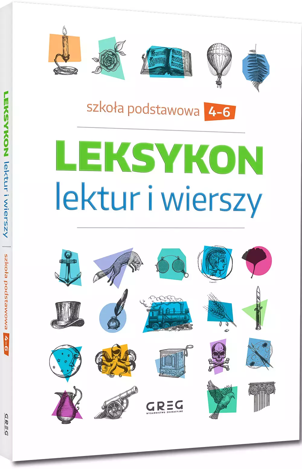 Książka - Leksykon lektur i wierszy. Szkoła podstawowa. Klasy 4-6