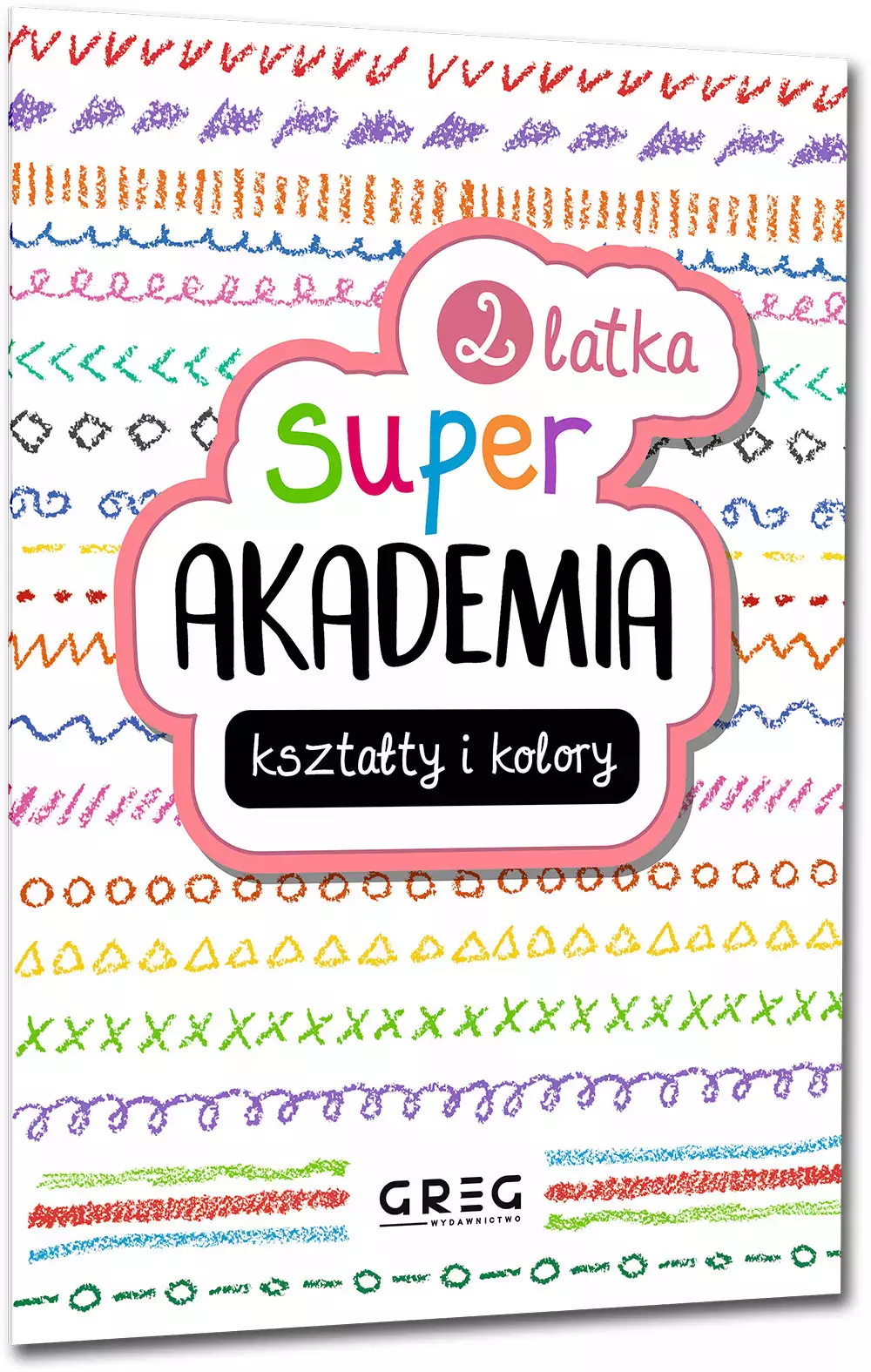 Książka - Super akademia 2 latka. Kształty i kolory