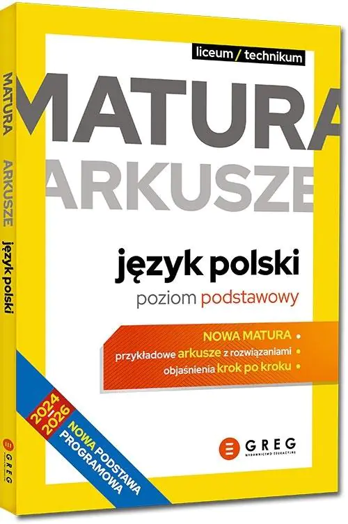 Książka - Język polski. Matura. Arkusze
