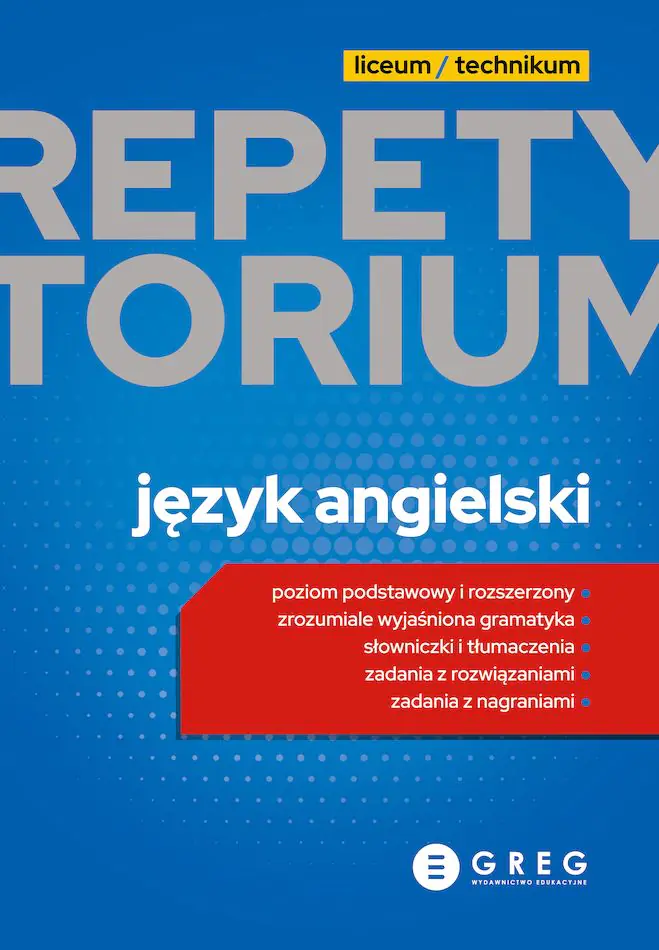 Książka - Język angielski. Repetytorium. Liceum i technikum 2026