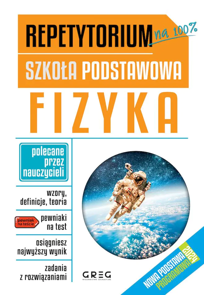 Książka - Repetytorium - szkoła podstawowa. Fizyka - do 2026