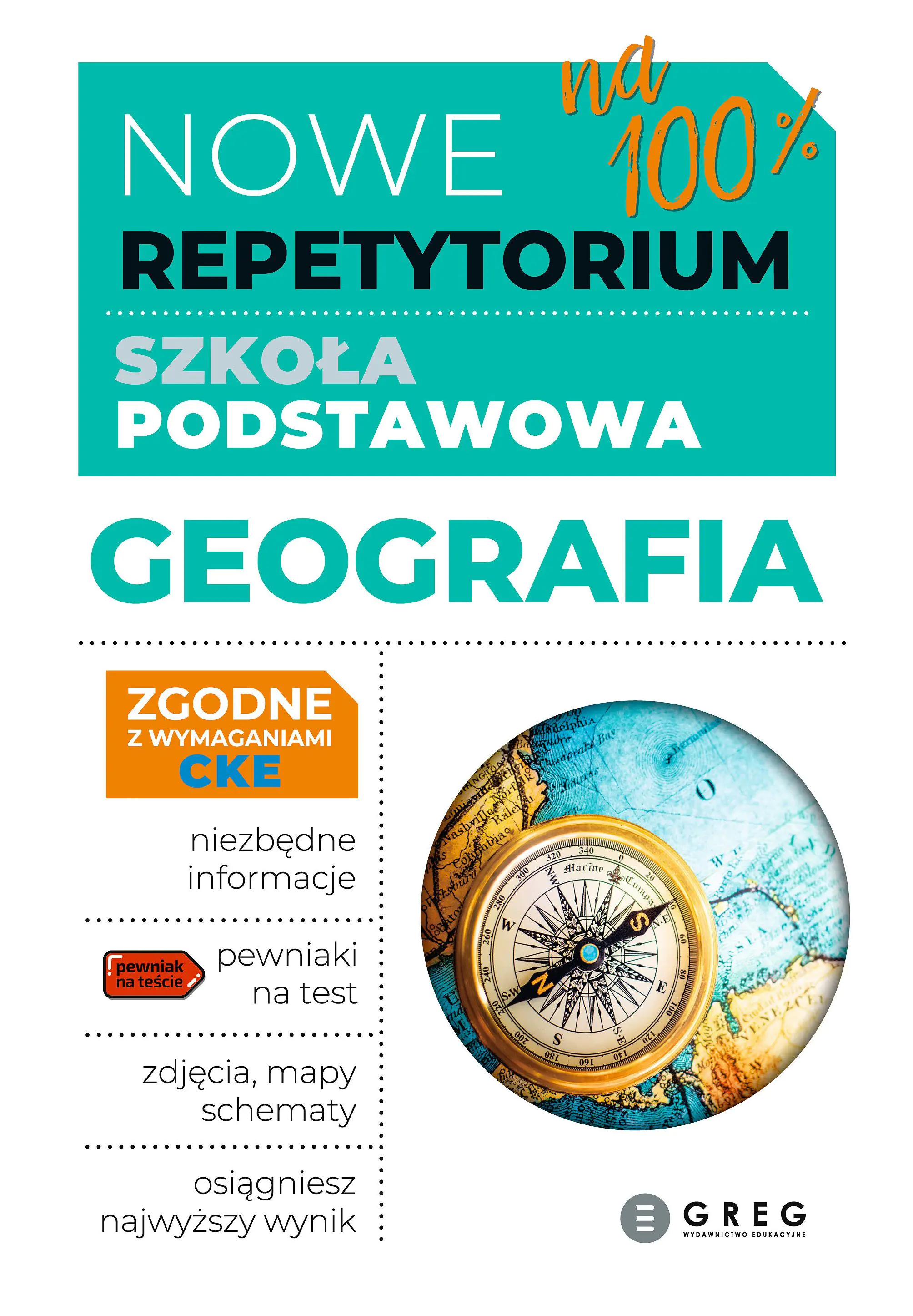 Książka - Nowe Repetytorium. Geografia. Szkoła podstawowa