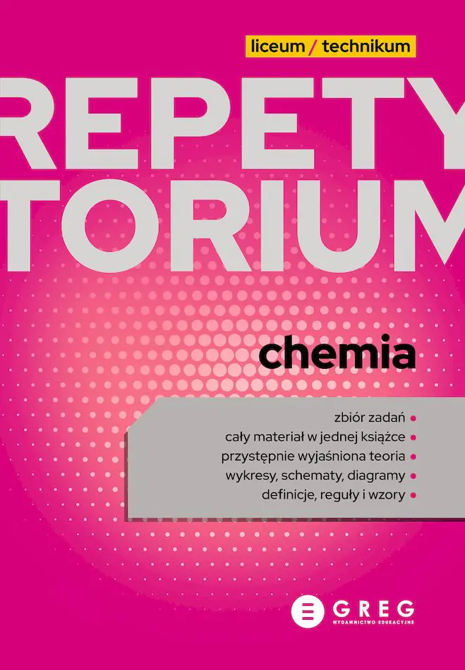Książka - Chemia. Repetytorium. Liceum i technikum 2026