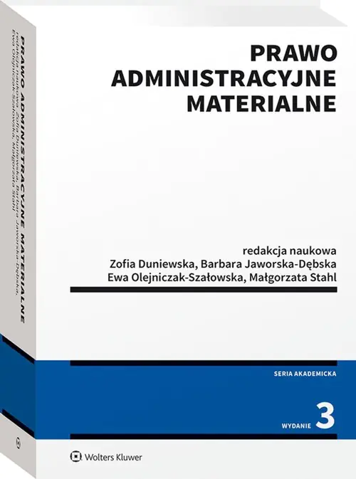 Książka - Prawo administracyjne materialne