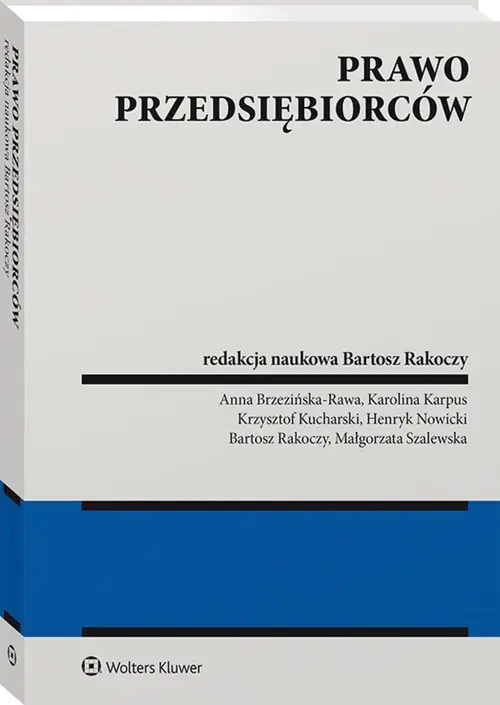 Książka - Prawo przedsiębiorców