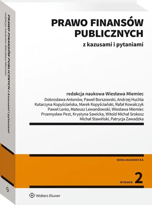 Książka - Prawo finansów publicznych z kazusami i pytaniami