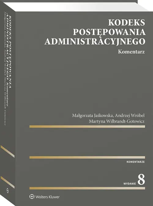 Książka - Kodeks postępowania administracyjnego. Komentarz