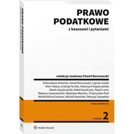 Książka - Prawo podatkowe z kazusami i pytaniami