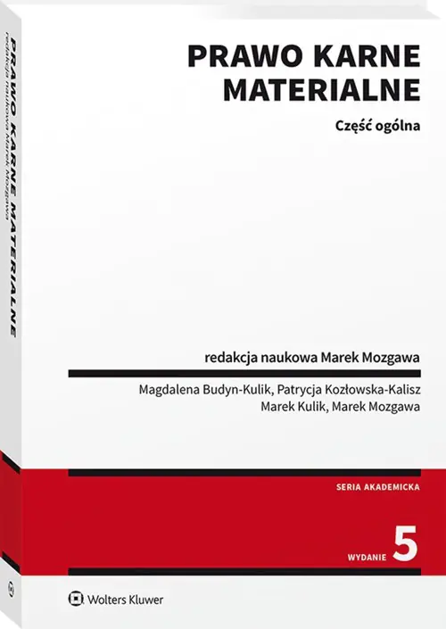 Książka - Prawo karne materialne