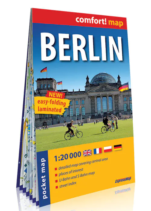 Książka - Berlin kieszonkowy. Plan miasta 1:20 000