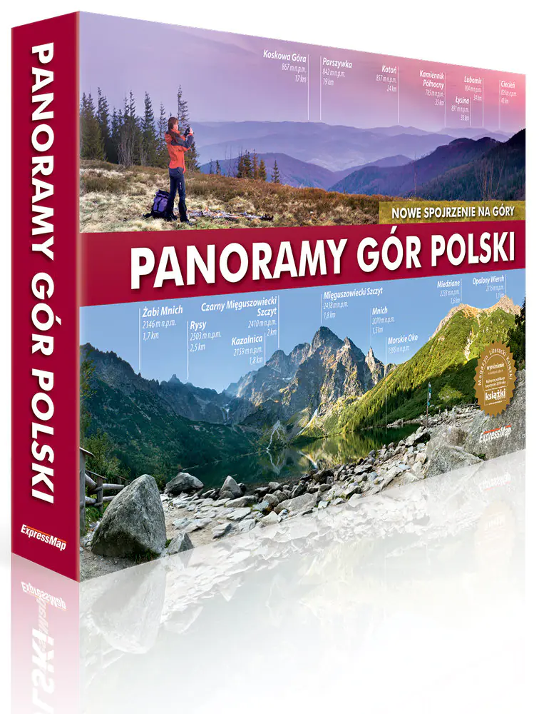 Książka - Panoramy gór Polski