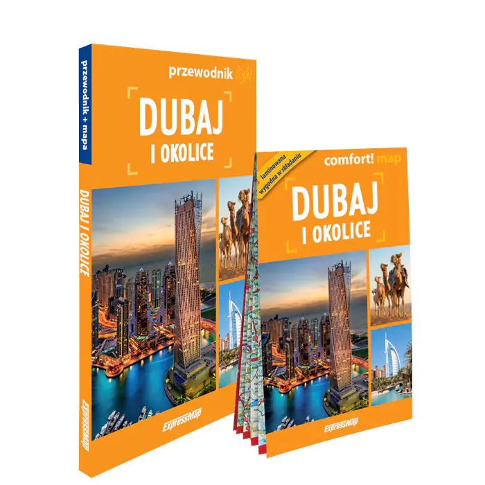 Książka - Dubaj light: przewodnik + mapa
