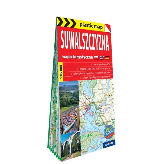 Książka - Suwalszczyzna. Mapa turystyczna 1:85 000