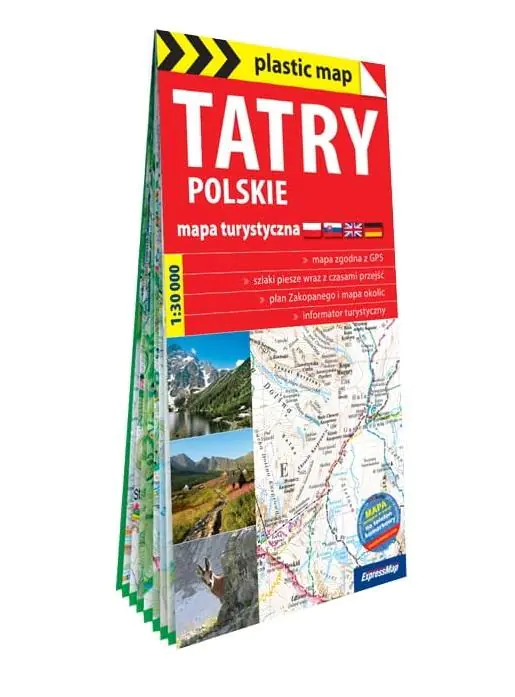Książka - Tatry. Mapa turystyczna 1:30 000